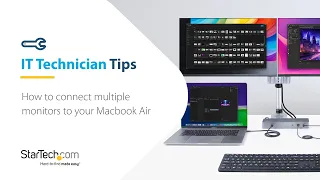 How to Connect Multiple Monitors to your MacBook Air (M1 & M2)
