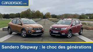 Comparatif statique - Dacia Sandero Stepway : le choc des générations