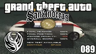 GTA San Andreas [100%] Part 89: Driving School 11 - Alley Oop