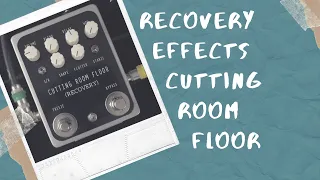 Recovery Effects Cutting Room Floor Demo and Review on Bass and Guitar