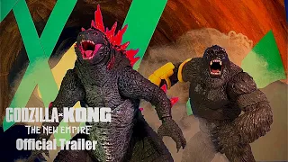 Godzilla x Kong : The New Empire | Official Trailer - Stop Motion