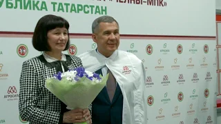 Открытие производственного комплекса "Агросила. Челны-МПК"