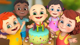 Happy Birthday Song - Party Song - Birthday Wishes - Nursery Rhymes Collection from Jugnu Kids