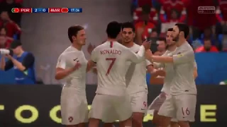 Portugal Vs Morocco | World Cup 2018 simulation | FIFA 18