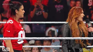 Bayley confronts Becky Lynch - WWE Raw 1/16/2023