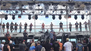 David Cross Band - Cruise to the Edge 2019 - Complete Pool stage show