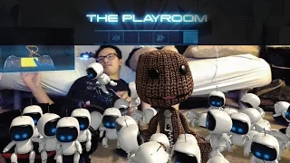 The PlayRoom: Regular Modes, AR Studio DLC, Ninja Bots DLC
