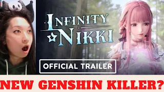 Reacting to NEW GAME Infinity Nikki Trailer, the Genshin Impact killer?