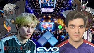 EVO 2023 GRAND FINALS GUILTY GEAR STRIVE LEFFEN VS NBNHMR