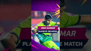 A fantastic display between the sticks earned #RaviKumar the #ISLPOTM in #JFCPFC! 🧤 | #ISL #shorts