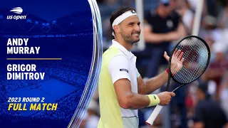 Andy Murray vs. Grigor Dimitrov Full Match | 2023 US Open Round 2