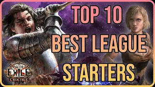 Top 10 VERY BEST League Start Builds for 3.21 Crucible League