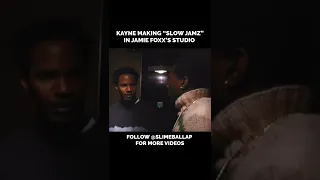 Kanye EXPOSES How He Made “Slow Jamz” w/ Jamie Foxx #kanye #kanyeclips #jamiefoxx  #kanyedocumentary