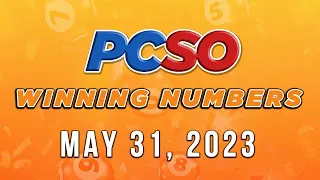 P29M Jackpot Grand Lotto 6/55, 2D, 3D, 4D, and Megalotto 6/45 | May 31, 2023