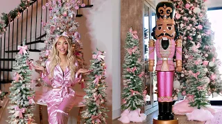 Christmas Home Decor Tour 2022 | Pink Candy Theme!