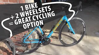 1 bike, 2 wheelsets = Great cycling option