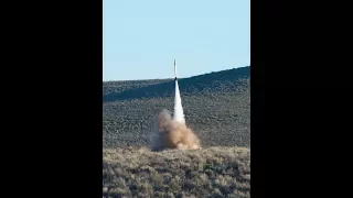One TON Of Thrust Sugar Powered Rocket (2,000 pounds)