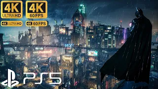 Batman: Arkham Knight (PS5) 4K HDR Gameplay Part 1 in 2022