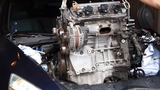 Honda Accord V6 3.0L Engine Swap Removal J30A4 (2003 - 2007)