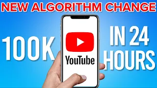 Small Channels.. DO THIS to Get 100K Subscribers on YouTube in 24 Hours (NEW Algorithm Update)