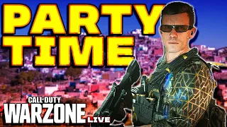 Live Call of Duty: Warzone Gameplay: Party with the Pyros