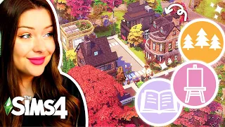 Each Tiny Home is a Different COLLEGE MAJOR in The Sims 4 // Build Challenge