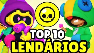 Top 10 Melhores Lendários 🟡  Qual Brawler Lendário Liberar primeiro?  TIER LIST Março 2024 👀