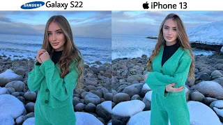 Samsung Galaxy S22 vs iPhone 13 Camera Test