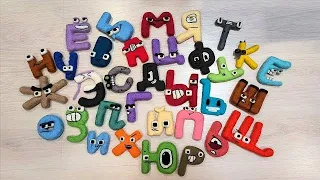 Russian Alphabet Lore А to Я Harrymation version Satisfying Needlefelt Art Compilation part