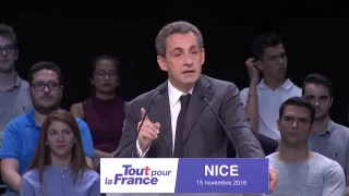 Discours de Nicolas Sarkozy à Nice