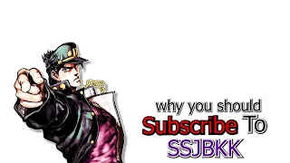 Jotaro wants you to subscribe