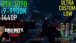 Call of Duty Black Ops 4 Zombies: RTX 3070 | i9-9900K | 1440P