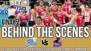 FINALS Creamline vs Choco Mucho Set 4 Game 1 May 9, 2024 PVLAFC