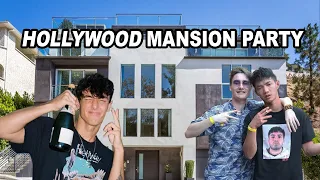 Crazy Fight Breaks Out at Mansion Party