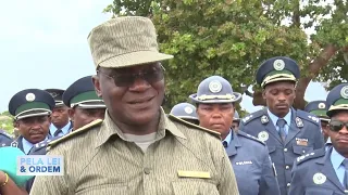 Comandante Geral Visita Cemitério Pemba