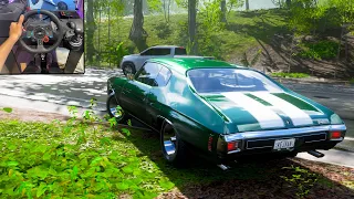 1700HP 1970 CHEVY CHEVELLE 454 SS | Forza Horizon 5 (Steering Wheel + Shifter) Gameplay