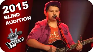 Philipp Poisel - Wo fängt Dein Himmel An (Franz) | The Voice Kids (2015) | Blind Auditions | SAT.1