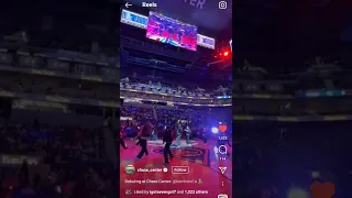 CHASE CENTER IG REELS: BAMBAM'S PERFORMANCE IS LIT 🔥"BAMBAMXGSW