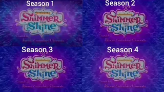 Shimmer And Shine Theme Song intro Opening Comparison Season 1, 2, 3 and & 4 in English US