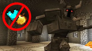 Can I beat Ferrous Wroughtnaut WITHOUT Armor/Buffs in Minecraft?! | Boss Guide (Mowzie's Mobs mod)