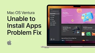 Unable to Download & Install Apps on Mac OS Ventura Fix