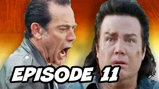 The Walking Dead Season 7 Episode 11 - TOP 10 WTF and Easter Eggs