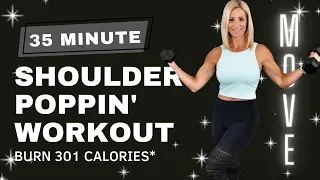 35 Minute Side Shoulder Poppin' Workout!