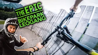 WORLDCUP DOWNHILL in the RAIN + Hangman | Bikepark Leogang 2019
