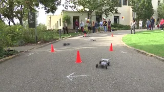 Westmont students race RC cars for engineering course