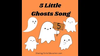 Five Little Ghosts Preschool Learning Video Toddler Learning Counting Song