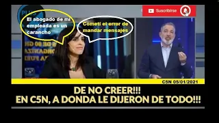 En C5N le dijeron de todo a Victoria Donda, quien trató de carancho al abogado de su empleada.