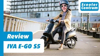 MET INGEBOUWDE SPEAKER 🔊 - DE IVA E-GO S5 - ALLE DETAILS REVIEW - ELEKTRISCHE SCOOTER