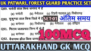 Uttarakhand Forest guard model paper,uttarakhand forest guard model paper,Uttarakhand gk in hindi,