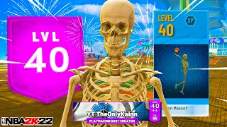 I HIT LEVEL 40 AND UNLOCKED THE *NEW* SKELETON MASCOT! LIVE REACTION